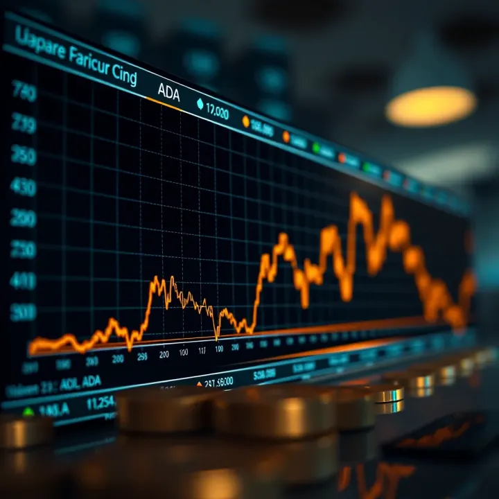 ADA Cryptocurrency Price Trends and Market Analysis Graph showing trends and fluctuations of ADA cryptocurrency price over time