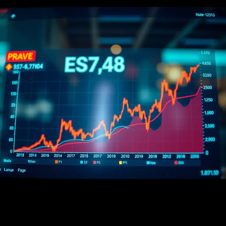 Graph showing EssilorLuxottica stock price trends over time