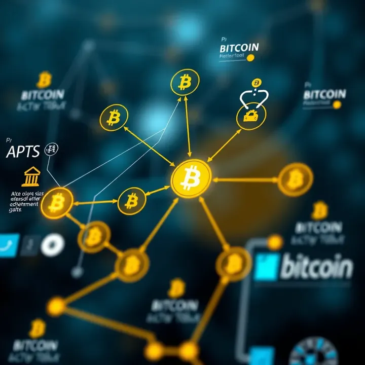Visualizing Bitcoin’s Early Network and Practical Applications Diagram showing the initial network and use cases of bitcoin among early adopters