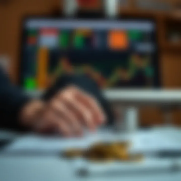 Illustration of risk management strategies in binary options investment