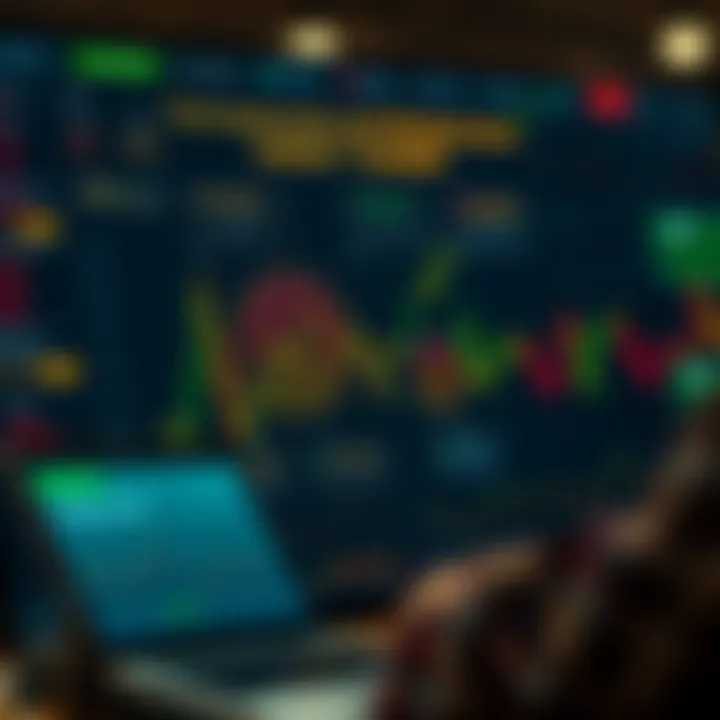 Diagram explaining binary options trading principles and market factors