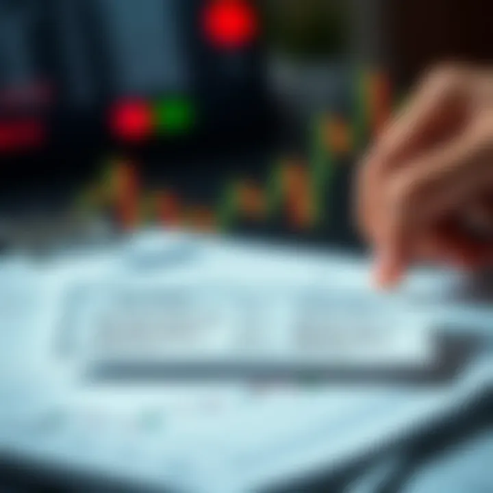 Diagram illustrating the basic principles of binary options trading with call and put choices
