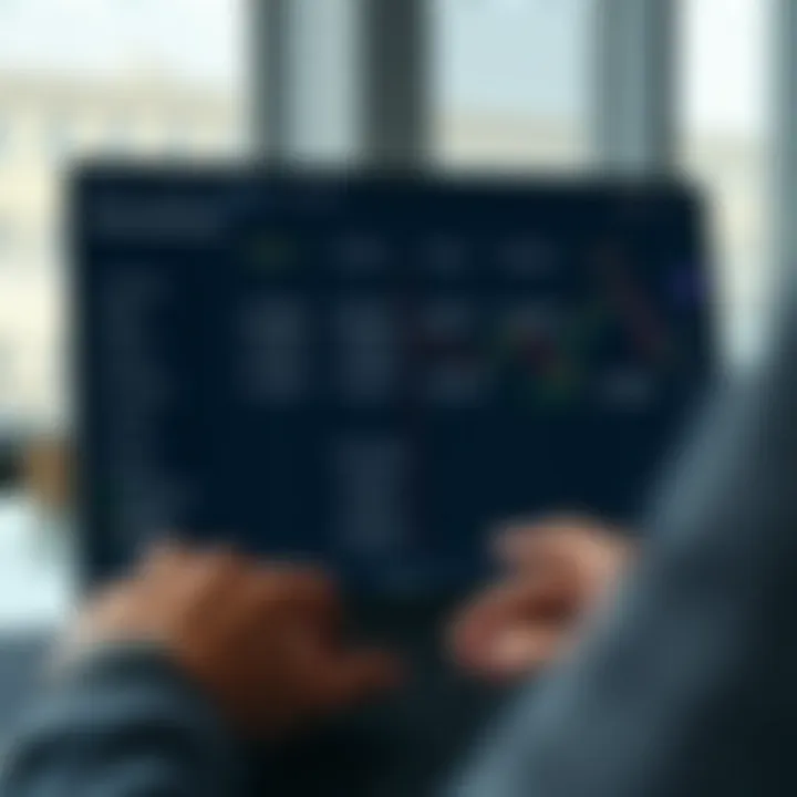 Comparison chart illustrating features and benefits of various Forex platforms