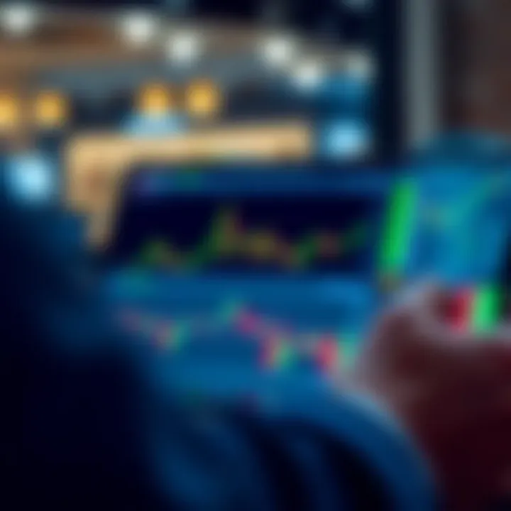 Quotex Trading Platform Interface Overview User exploring Quotex trading platform interface on digital device