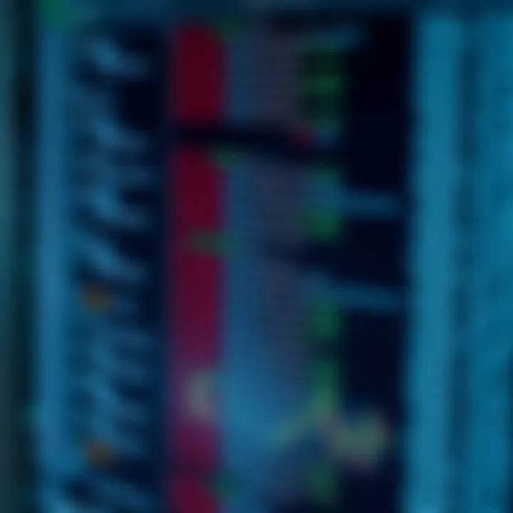 Detailed view of Quotex platform logs showing data entries for troubleshooting and analysis