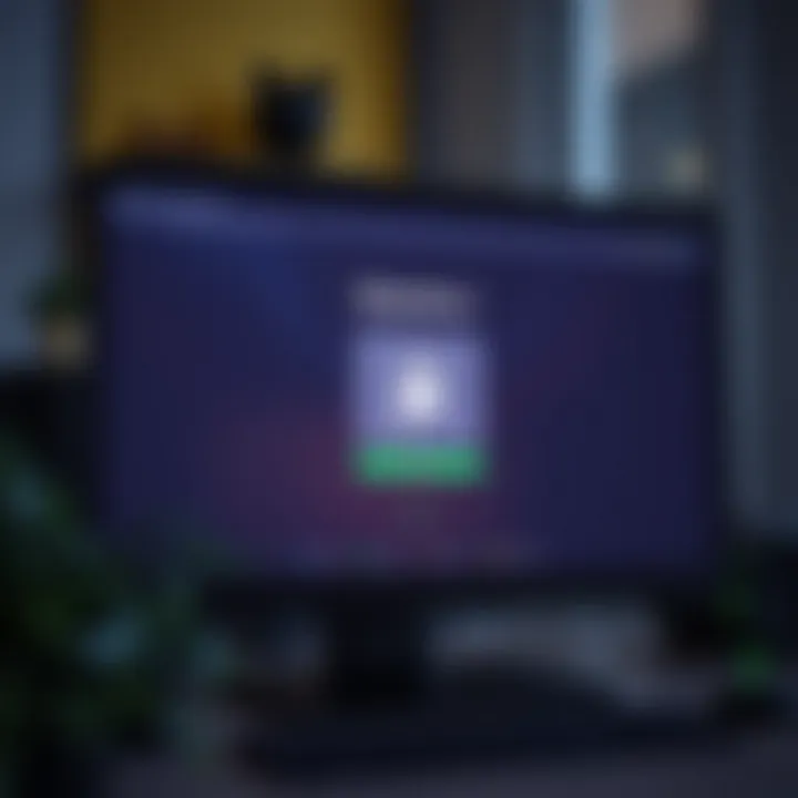 Secure login screen of Quotex platform on a desktop computer emphasizing security features