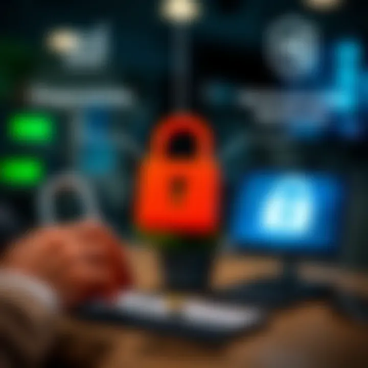 Secure Deposit and Withdrawal Methods on Deriv Broker Visual representation of secure transaction methods including deposits and withdrawals on Deriv Broker platform