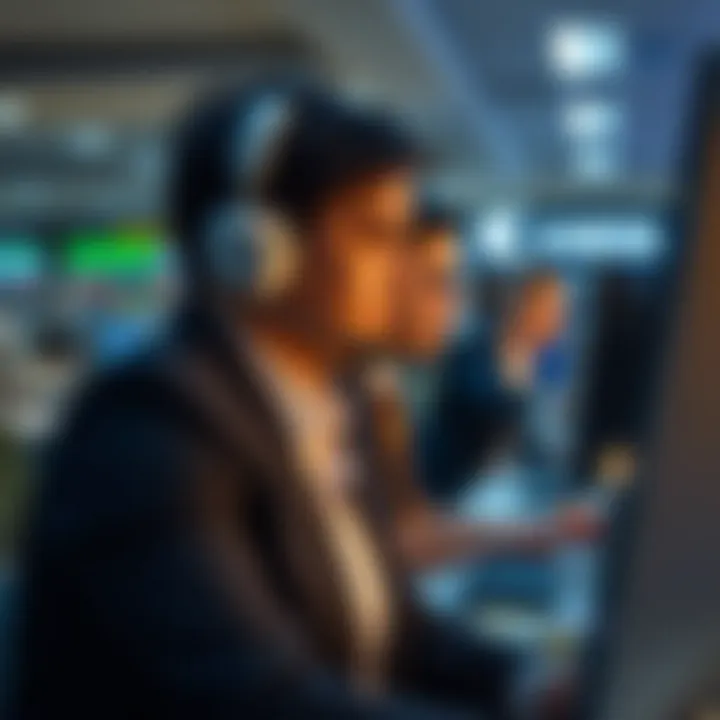 Reliable Customer Support at Exness Broker Customer support center providing assistance for investment queries