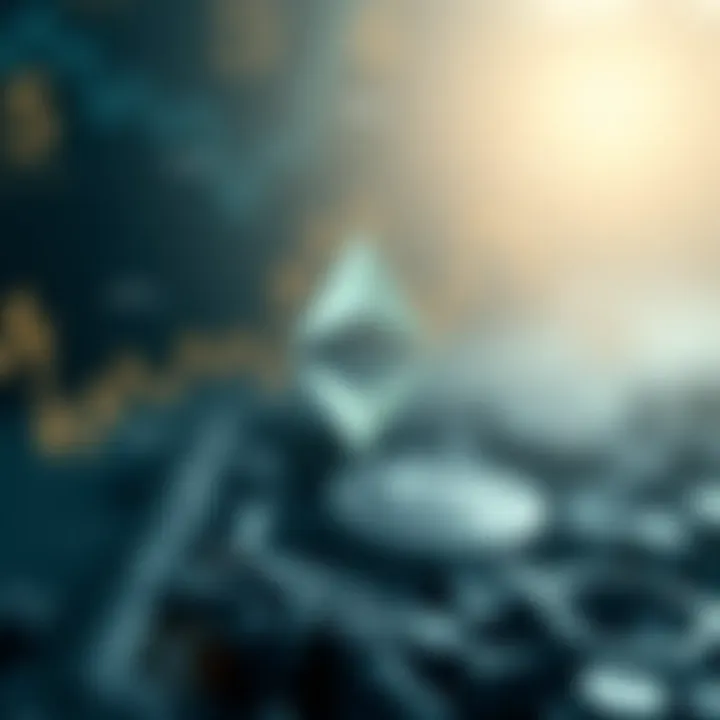 Diagram illustrating factors influencing Ethereum valuation and market trends