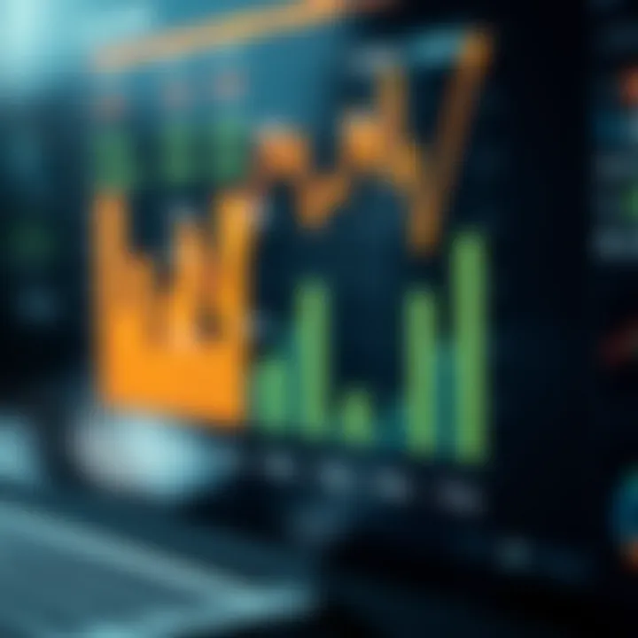 Comparison of key financial indicators including profit, loss, and net margin