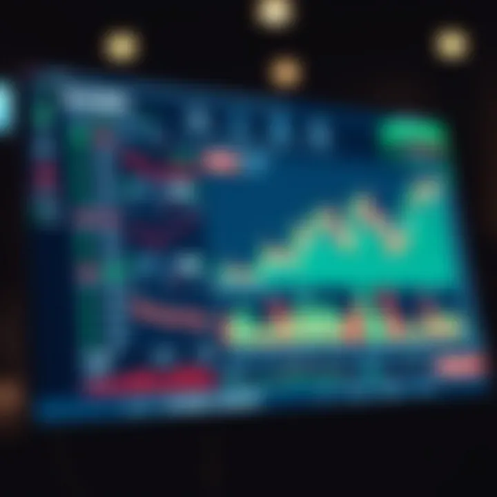 Interface overview of Olymp Trade platform showing trading charts and tools