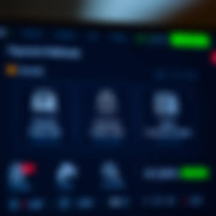 Security Measures and Payment Methods on IQ Option Icons representing security features and transaction methods on trading platform