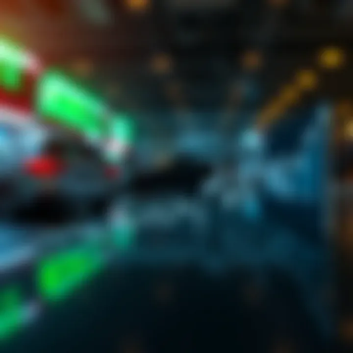 Graph showing fluctuations in Petrobras stock price over time