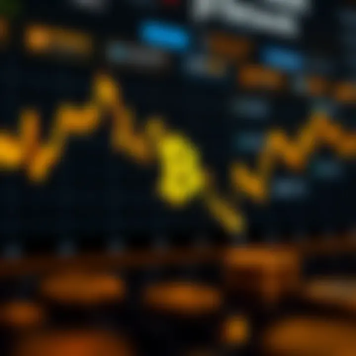 Graph showing cryptocurrency market trends comparing Pi Network with other major digital currencies