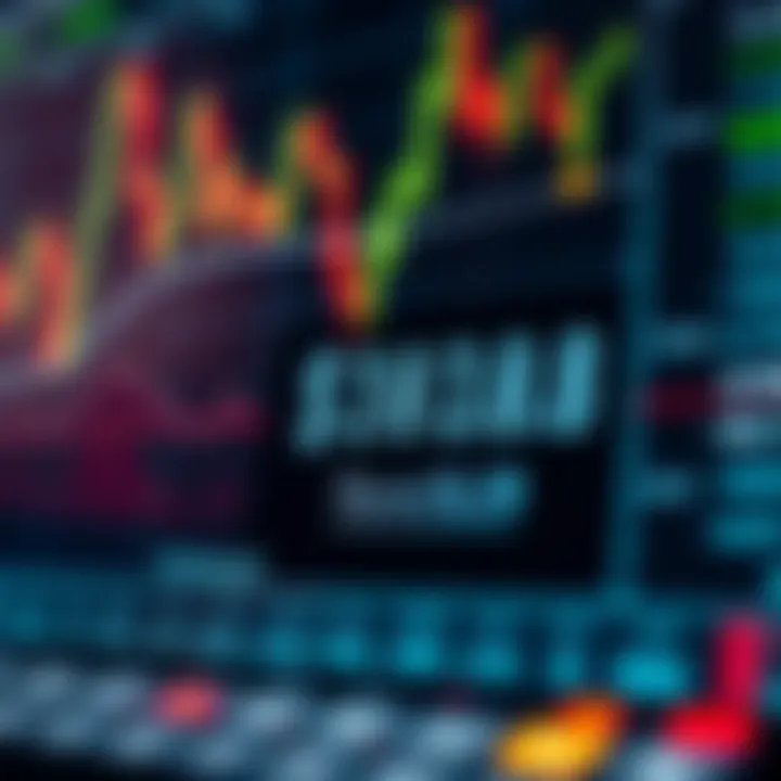 Close-up of trading software displaying pip calculations and various currency pairs for market analysis
