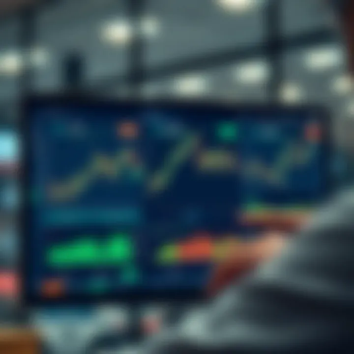 Interface of Pocket Option trading platform showing market charts and trading options