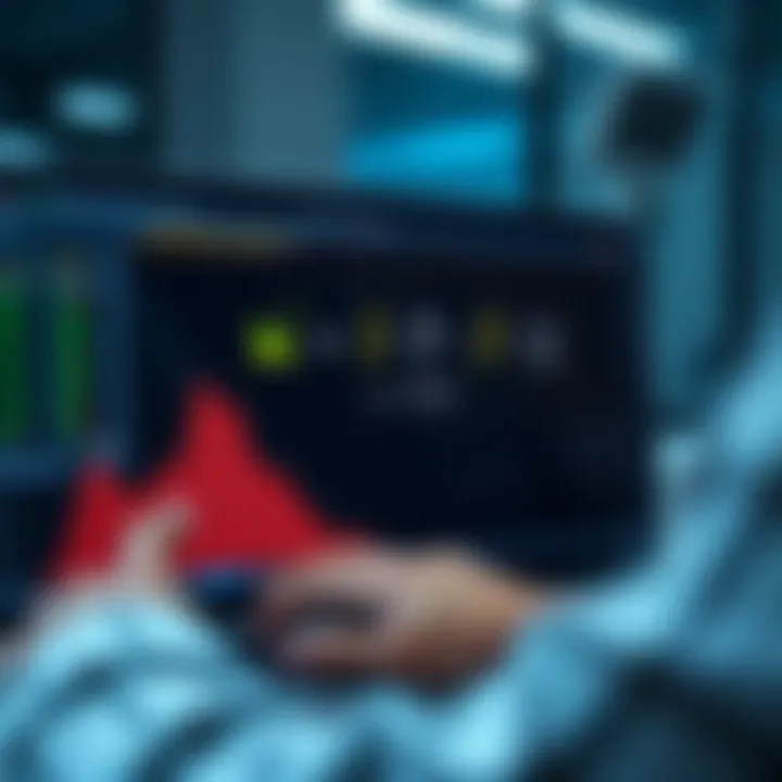 Graphical interface showing Queotex software solving complex mathematical equations