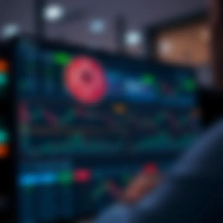User interface showcasing trading options and market charts on Quoex platform