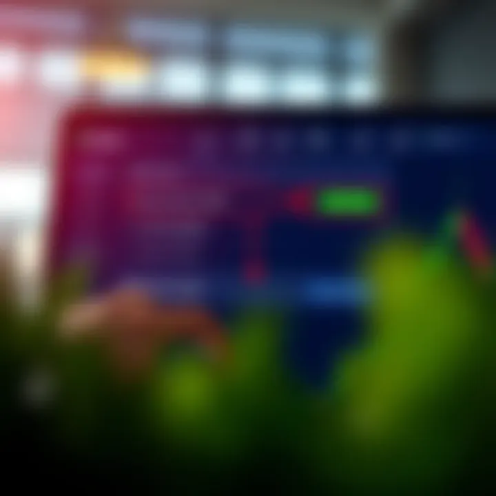 Illustration of account recovery options on digital trading platform