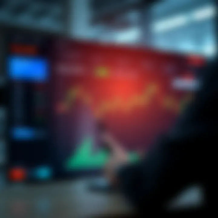 Dashboard interface showing various digital options trades on Quotex platform