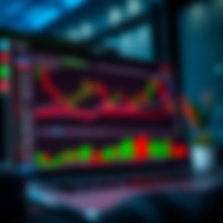 Overview of the Quotex trading platform showcasing financial charts and user interface