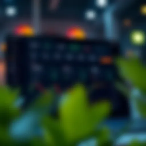 Quotrex Platform Dashboard Highlighting Core Features Dashboard interface showcasing key features and trading options on the Quotrex platform