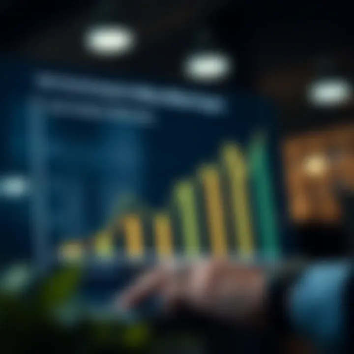 Graph showing strategies to increase earnings through Quotex affiliate marketing tools