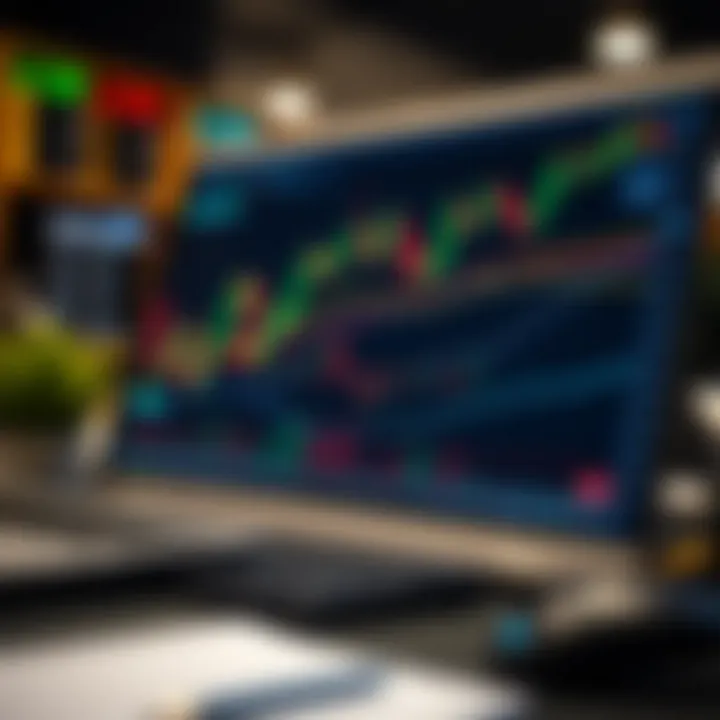 Technical Analysis Tools for Effective Quotex Trading Graph showing technical analysis indicators on a trading platform screen