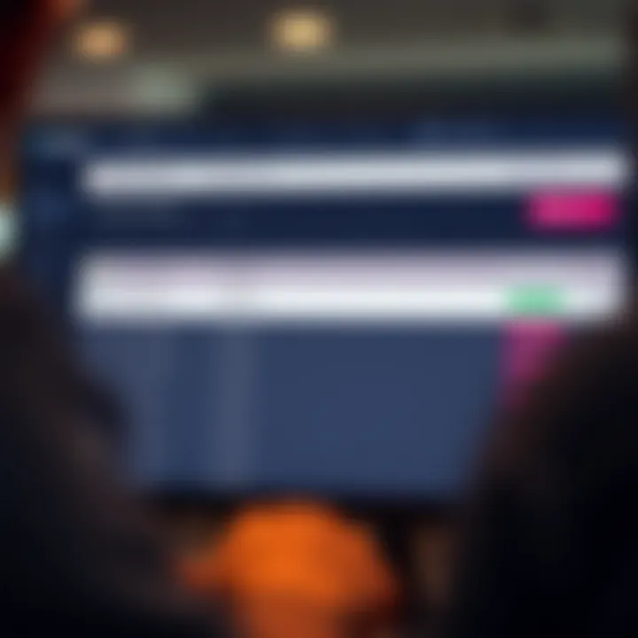 Overview of financial platform interface showing deposit options and minimum amount requirements