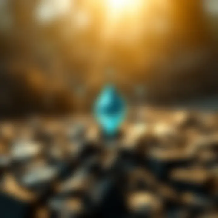 Diagram illustrating Polygon blockchain architecture enhancing Ethereum scalability