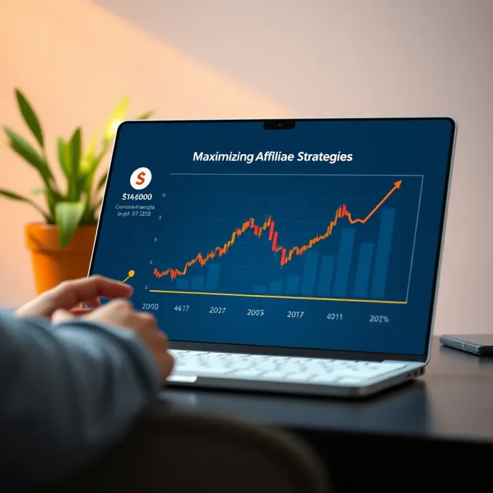 Maximizing Earnings with Pocket Option Affiliate Strategies Graph showing strategies to maximize earnings in the Pocket Option affiliate program