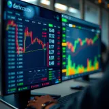Overview of Deriv.com trading platform interface showing various market options and asset types