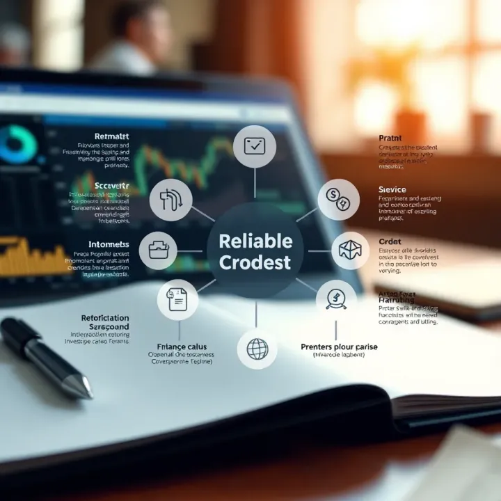 Diagram illustrating key components of a reliable Forex course and learning tools