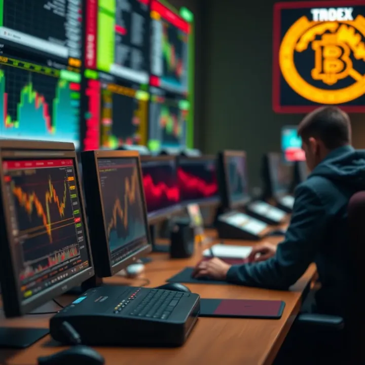 Visual representation of the risks and advantages associated with Forex proprietary trading desks