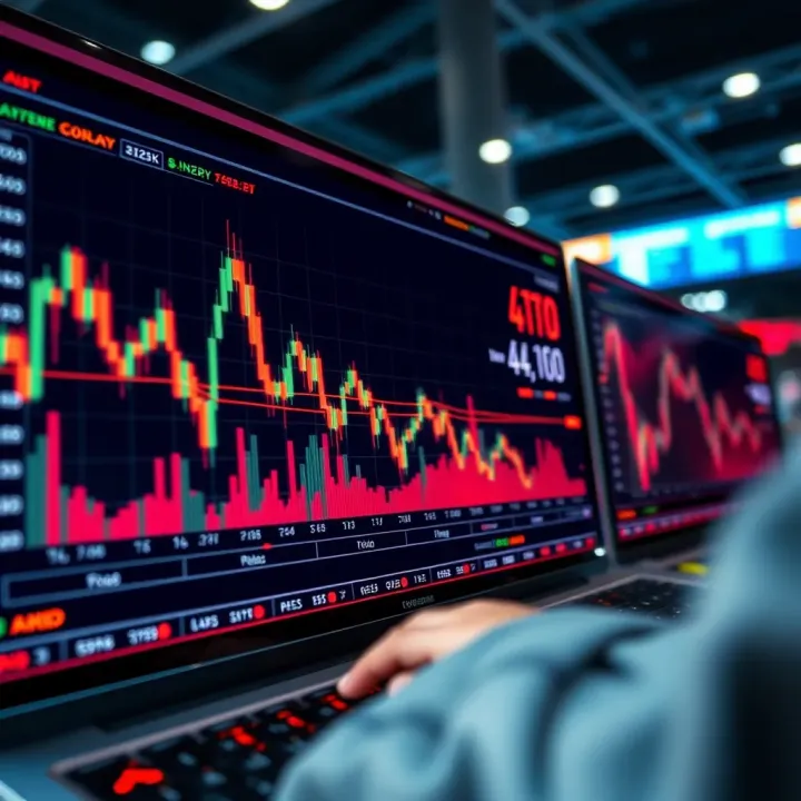 Investment Trends and Risk Management on IQ Option Graph showing investment trends and risk management tools available on IQ Option