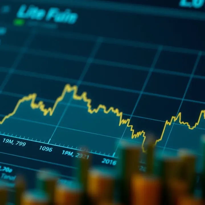 Market Factors Impacting Litecoin Valuation Chart showing market factors influencing Litecoin valuation over time