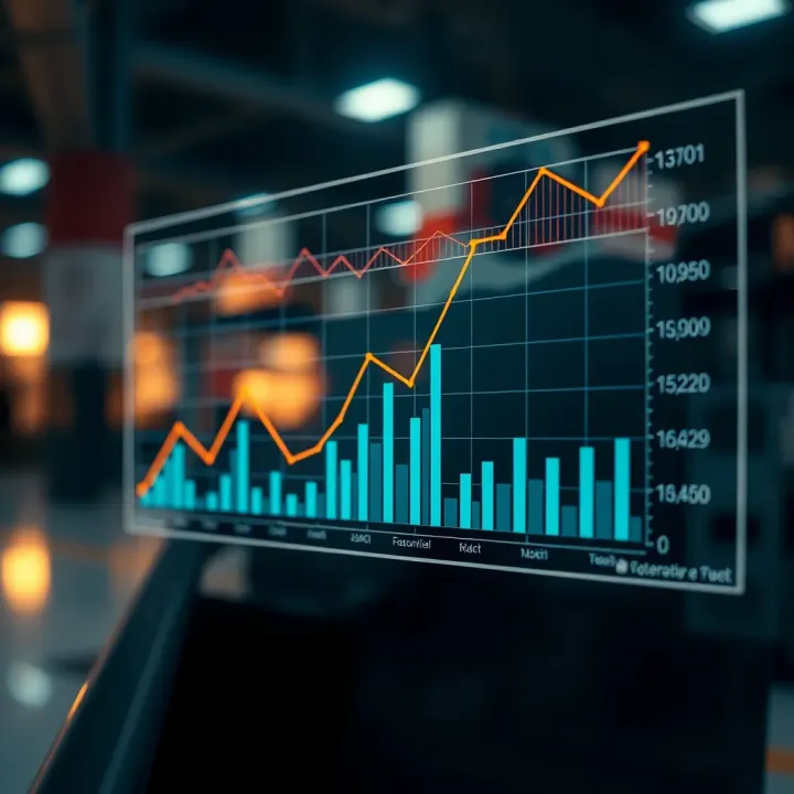 Graph showing economic impact and technological applications of Quontex across industries