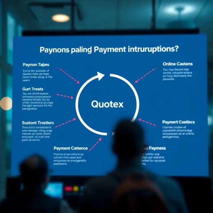 Diagram showing reasons why an online platform stops payments to users