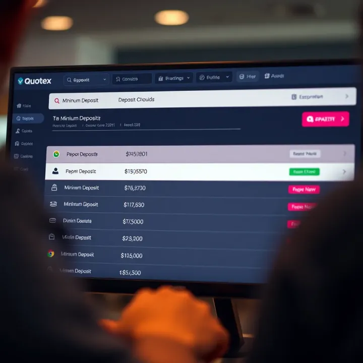 Depósito Mínimo na Quotex: O Que Você Precisa Saber Depósito Mínimo na Quotex: O Que Você Precisa Saber